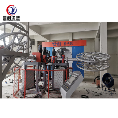 Mua Thiết bị tạo khuôn quay làm mát bằng không khí cho thùng nhựa PE online manufacture