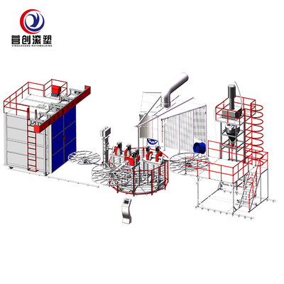 Mua Tractor Fuel Tank Water Water Moulding Machine / Roto Mould Machine online manufacture