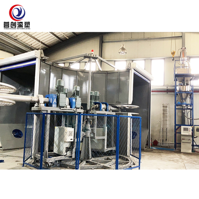 Mua Máy đúc quay 58kw với độ dày khuôn 0-50mm 1 năm online manufacture