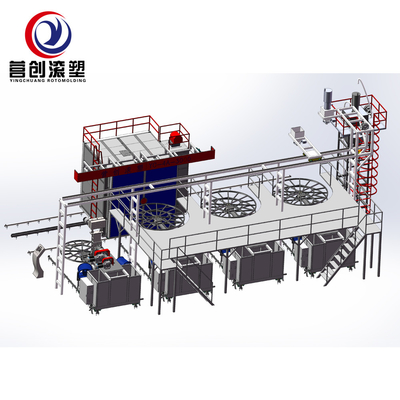 Mua Máy quay vòng con thoi nhiều cánh tay cho các sản phẩm nhựa PE PP HDPE LDPE LLDPE online manufacture
