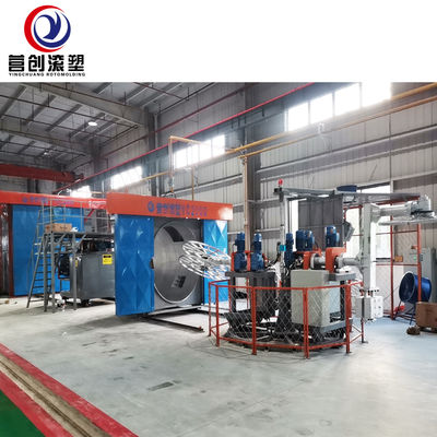 chất lượng  Robust Rotary Moulding Machine with Quality Components for produce cooler box nhà máy