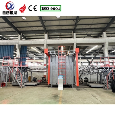 Mua Máy quay hoàn toàn tự động Shuttle Rotomolding Machine Short Cycle Time Control System PLC online manufacture