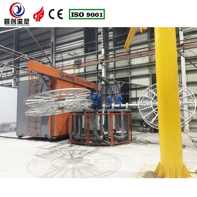 Mua Thiết bị đúc xoắn xoay được điều khiển bởi PLC với điều khiển nhiệt độ cho các sản phẩm điện online manufacture