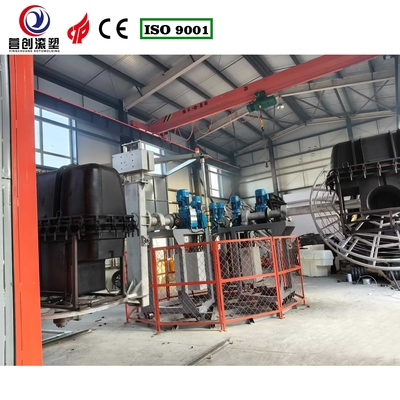 Mua 35kg Capacity cung cấp Máy đúc xoay với tần số điều chỉnh tốc độ và vật liệu khuôn nhôm online manufacture