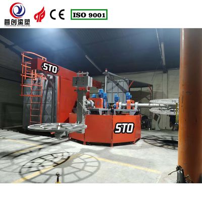 chất lượng  Yingchuang Roto PLC Control System Electric Heating Water Tank Manufacturing Machine Carousel Rotomolding Machine nhà máy