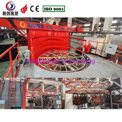 Mua Nhiệt độ khuôn 200-400C Máy roto khuôn dạng con thoi Kích thước máy tùy chỉnh Được thiết kế để mang lại sản phẩm nhất quán sản xuất trực tuyến