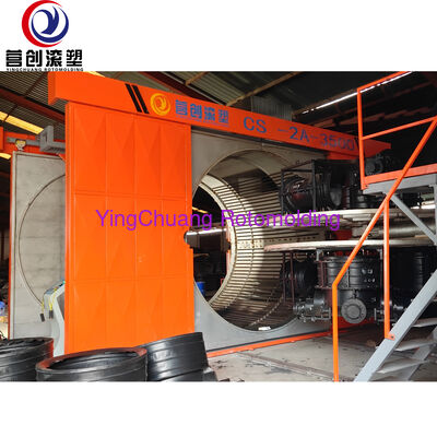 Mua Máy quay vòng con thoi YINGCHUANG CS-2A-3500, Thiết bị đúc quay công nghiệp cánh tay đôi cho các sản phẩm nhựa sản xuất trực tuyến