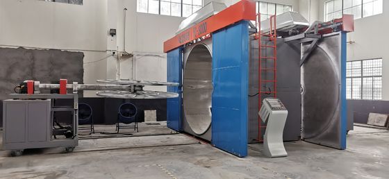 Mua PLC Control Shuttle Rotomolding Machine Với thời gian chu kỳ 15-30min online manufacture