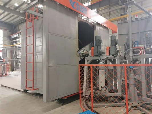 Mua Máy quay con thoi tốc độ quay 1-8 vòng / phút Trọng lượng khuôn tối đa 1000kg online manufacture
