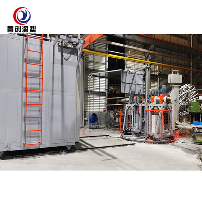 Hệ thống điều khiển PLC Máy đúc quay cho nhà máy sản xuất
