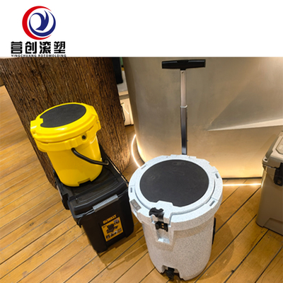 7kg-15kg Yellow Rotomolded Cooler Box with UV Resistant ¢ thiết kế tùy chỉnh