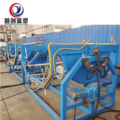 6KW-11KW Rock and Roll Rotational Molding Machine Hiệu suất tốc độ nhanh