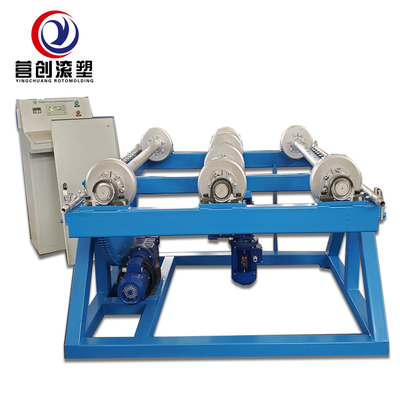 Delta PLC Control Nhà máy sản xuất Rock And Roll Rotomoulding Machine Tiếng ồn thấp