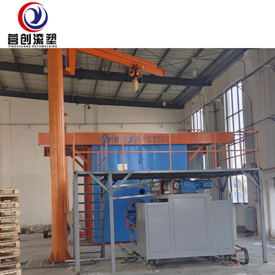 Máy đúc xoắn xoay 62KW cho vật liệu đóng gói nhựa