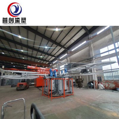 Máy đúc xoắn xoay xoay cho sản xuất hình dạng OEM
