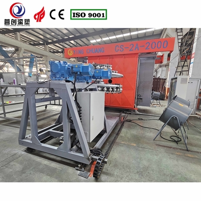 Máy chế biến xoay có tốc độ quay điều chỉnh được điều khiển bởi PLC để sản xuất bóng chọc