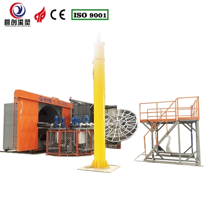Thiết bị đúc xoắn xoay điện PE tiên tiến