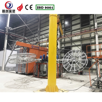 Tiết kiệm năng lượng Máy làm bể nước điều khiển PLC / Máy đúc quay cho nhựa PE