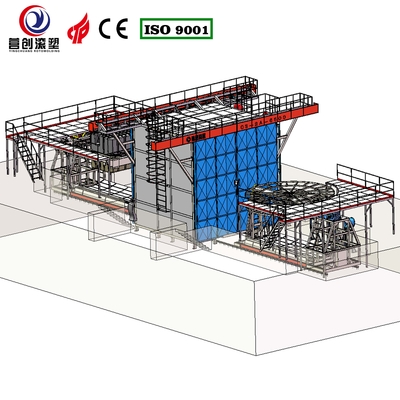 Chế độ làm mát Không khí làm mát tàu con thoi Máy chế biến xoắn ốc cho xe chứa năng lượng điện giải tùy chỉnh