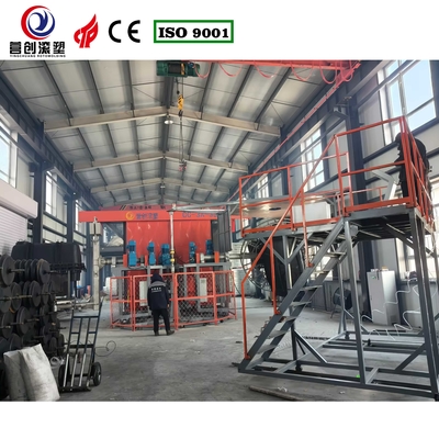 Đơn vị đúc quay xoay cho đúc quy mô lớn và phức tạp