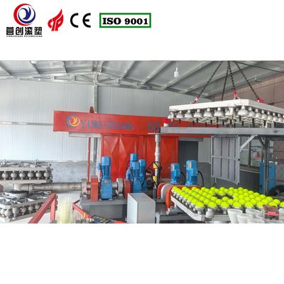 LLDPE pickleball Bi Axial Rotomoulding Machine với 62KW Power và tự động điều khiển