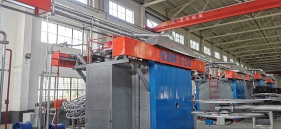Máy chế biến vòng quay bằng tàu con thoi được điều khiển bởi PLC