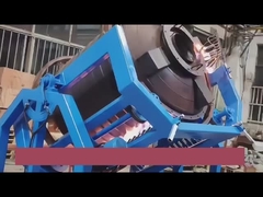 3000L bể nước Rock and Roll Rotational Molding Machine Hiệu suất tốc độ nhanh