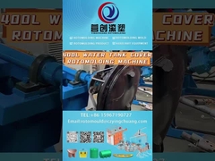 Yingchuang 400L bọc bể nước Rock And Roll Rotomoulding Máy với tiếng ồn thấp