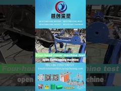 Yingchuang tùy chỉnh máy bọc bốn đầu Rock And Roll Rotomoulding máy cho doanh nghiệp của bạn