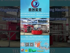 Yingchuang tùy chỉnh CC-3A-2500 Carousel Rotomoulding Machines cho xe tải pickup hộp dụng cụ