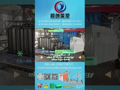 Yingchuang Roto 6.5m lò máy móc Rotomoulding Shuttle cho tùy chỉnh điện giải năng lượng lưu trữ