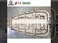 Khuôn đúc quay thuyền tùy chỉnh với thiết kế hình trụ và dịch vụ tư vấn