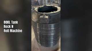 Máy quay vòng làm bình nước 800L