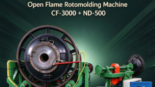 Bộ quay vòng ngọn lửa mở Yingchuang CF-3000 & ND-500 | Máy phù hợp cho bình nước đầy và nắp